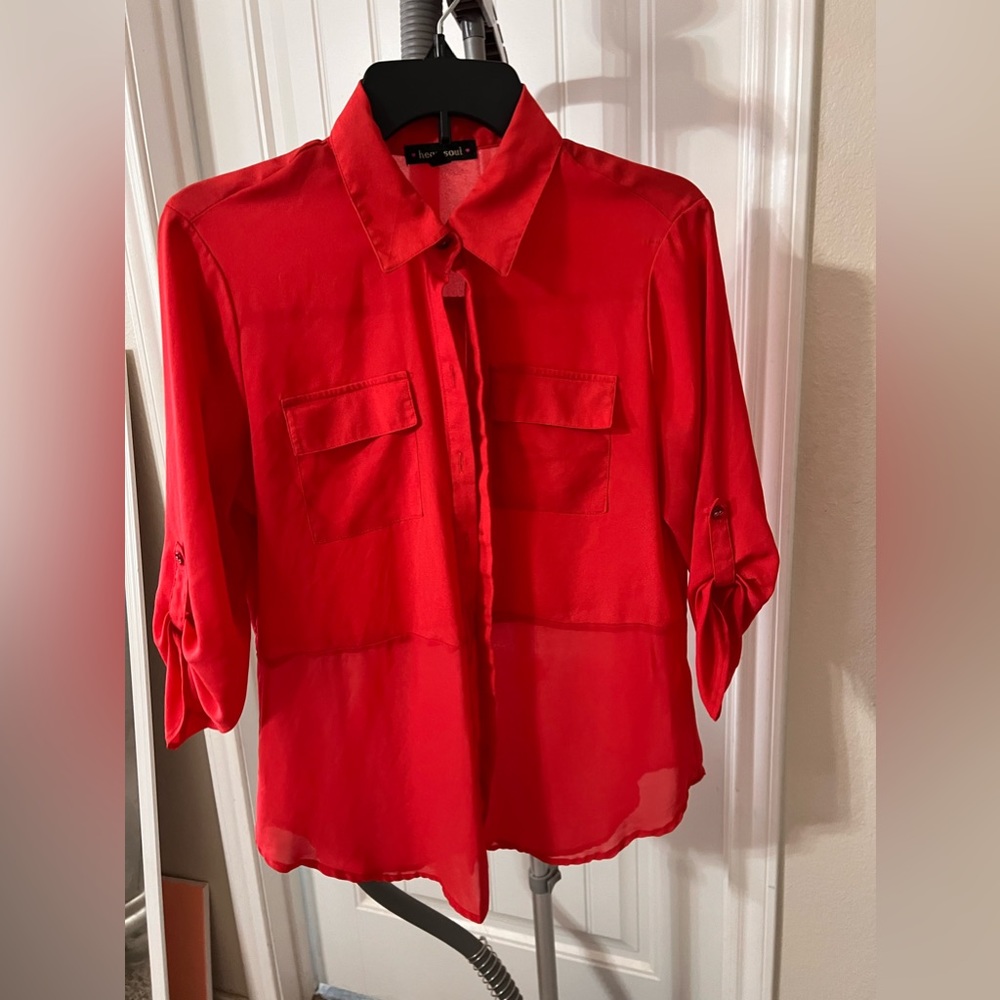 red long sleeve
